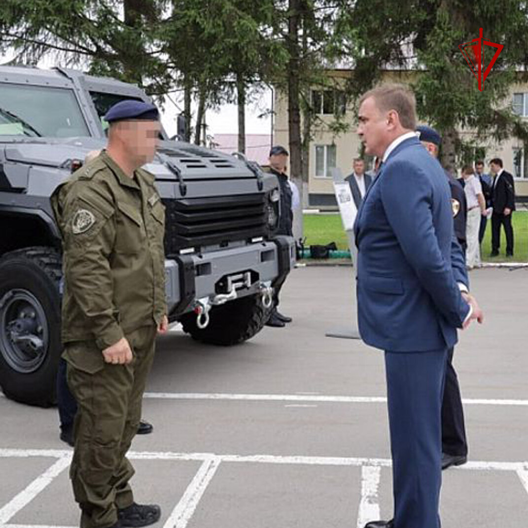 Автопарк Росгвардии