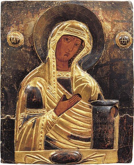 Деисусный чин, подаренный Батюшкой Мельничной общине