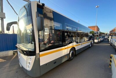    Автобус в Сергиевом Посаде © Пресс-служба Министерства транспорта и дорожной инфраструктуры Московской области