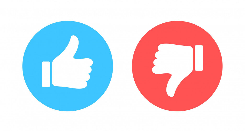 Отрицательный дизлайк как обратная связь