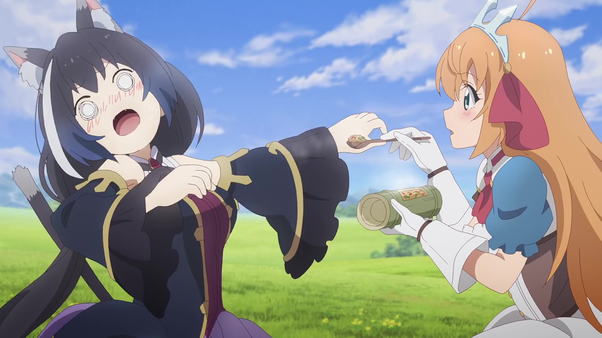 Dive princess. Аниме Princess connect re Dive 1 сезон. Princess connect re Dive kyaru. Princess connect re Dive kyaru скрины. Princess connect re:Dive Konosuba Кяру.