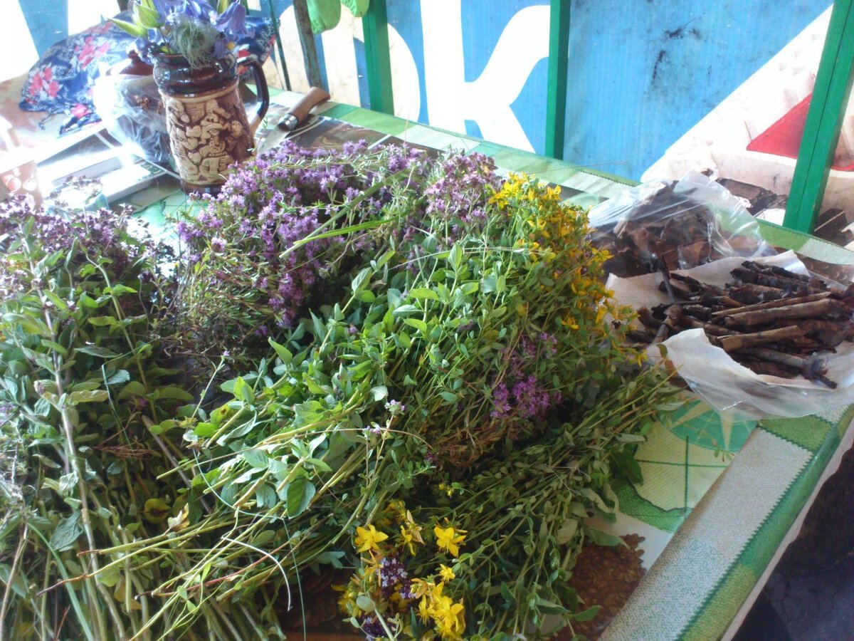 летние заготовки...