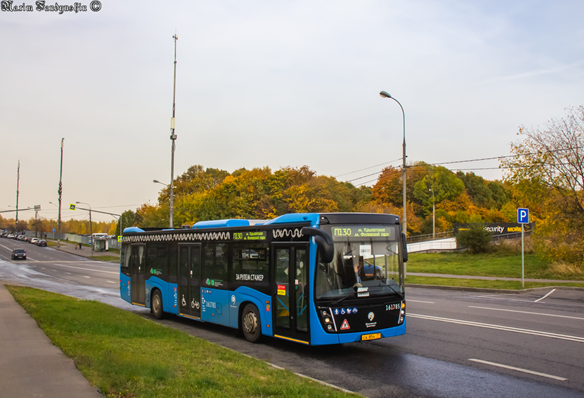Автобус НефАЗ-5299-40-57 на маршруте П130. Автор фото: Фандюшин Максим