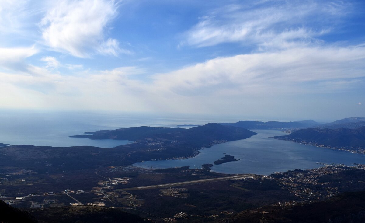 Вид на Которский залив