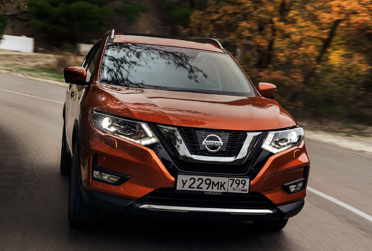 Nissan X-Trail (вид спереди) (T32), 2018–н.в. Фото: nissan-global.com / nissan.ru / autowp.ru