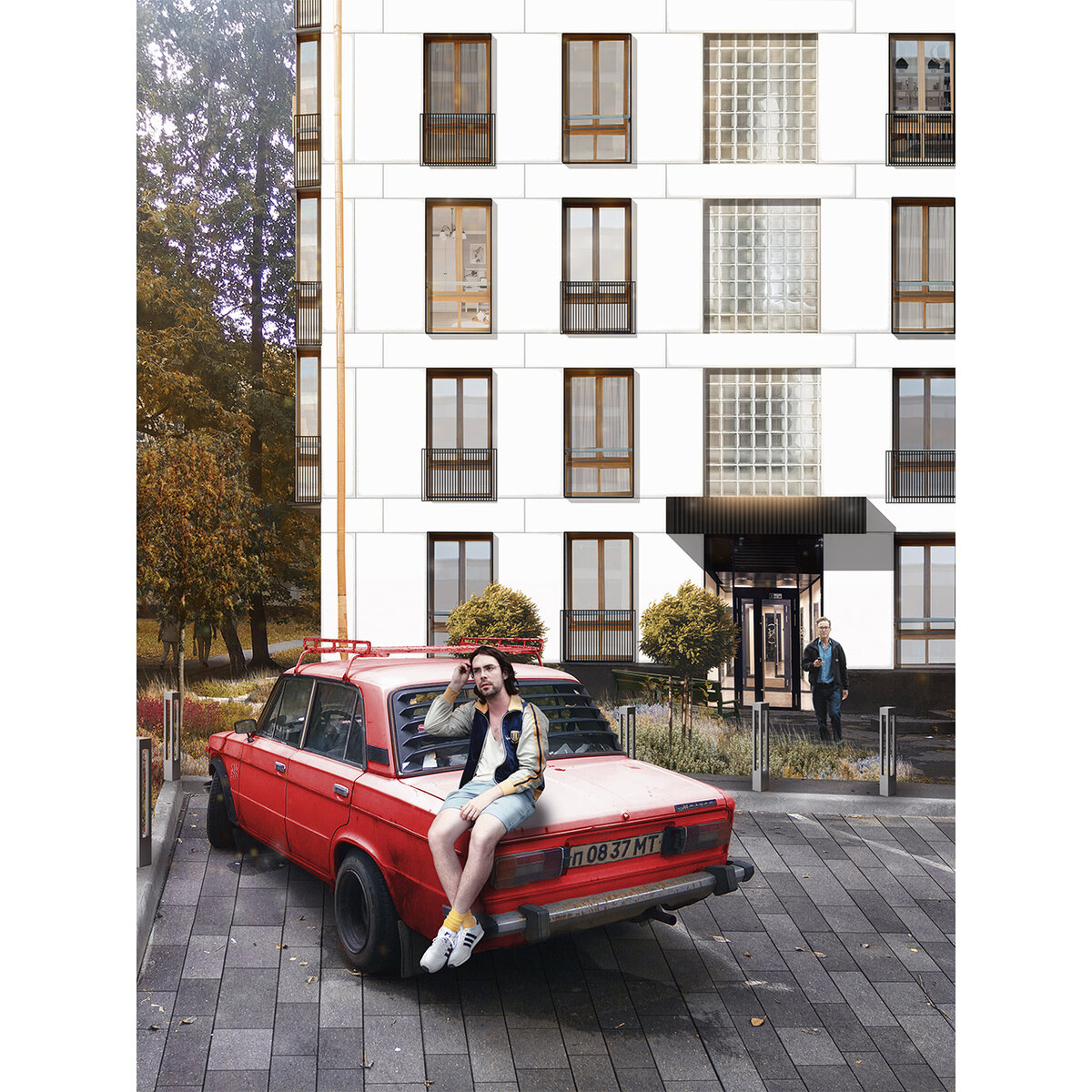 Стильный янгтаймер среди комфортной городской среды!