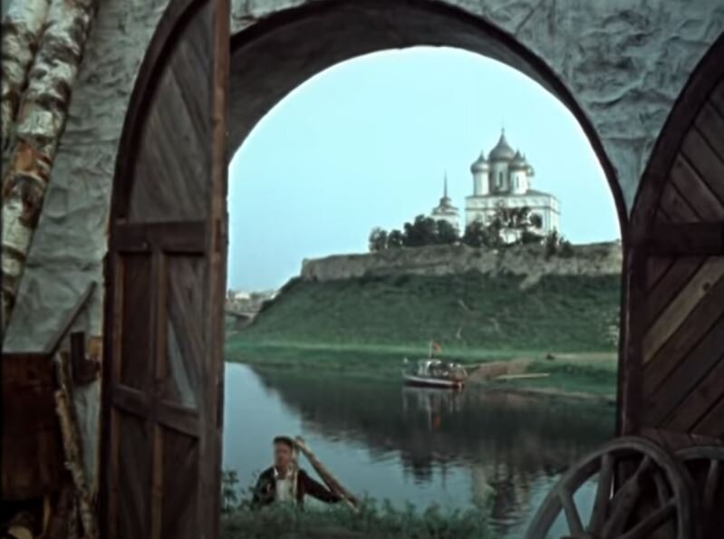    Скриншот из фильма "Два капитана" 1955 года