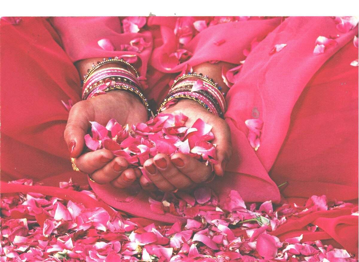 Открытка из Индии