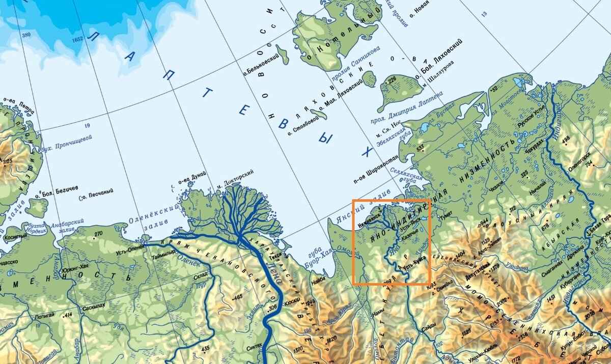 Место действия  "Янских приключений"