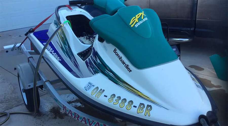 Уход и хранение гидроциклов.