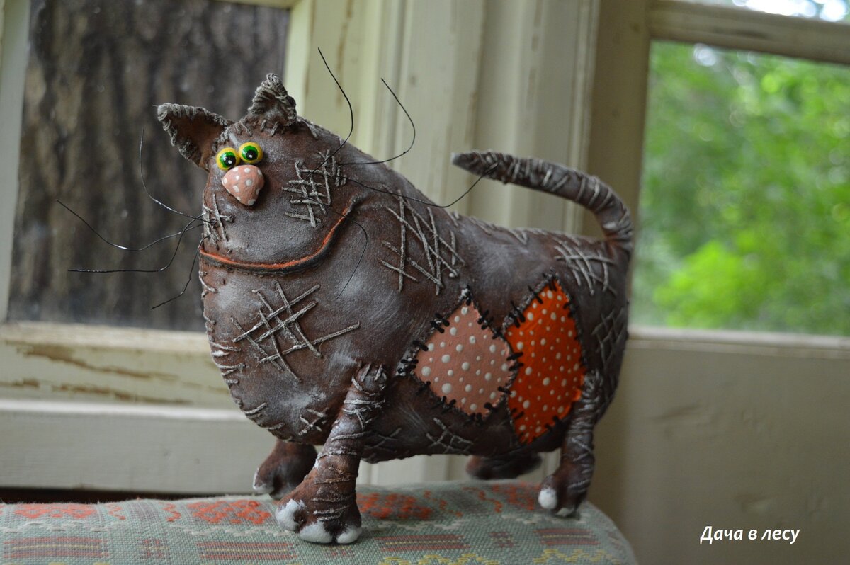 Кот заплаточный. Фотографии можно листать...