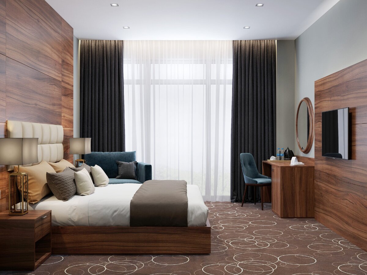 Номер делюкс - фото с официального сайта отеля Great Eight Ultra All Inclusive & SPA 5*. ▶️▶️