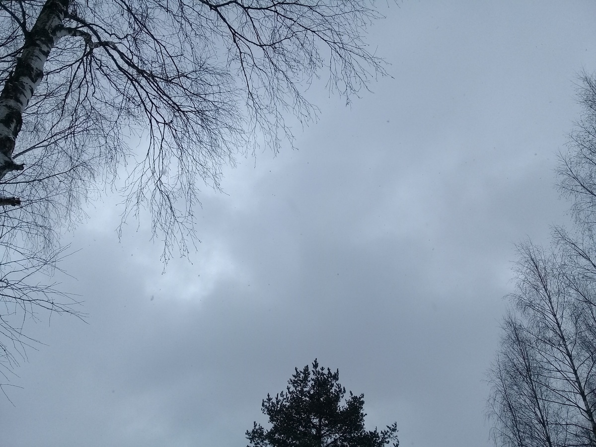 Небо можно смотреть на него. 