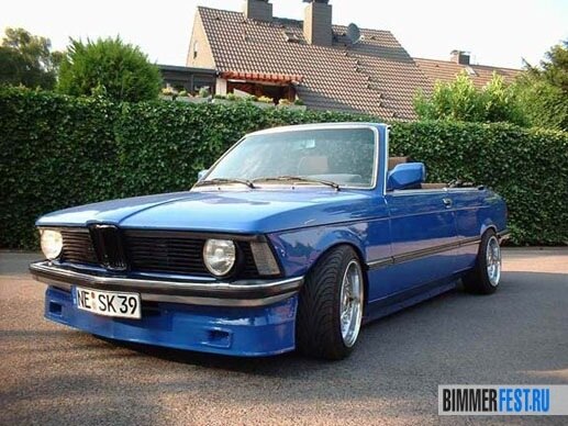 Е-21 кабриолет от ателье Baur.