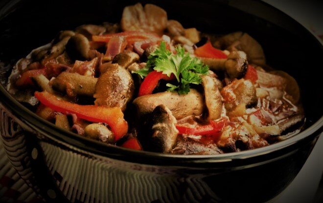 Гуляш из грибов