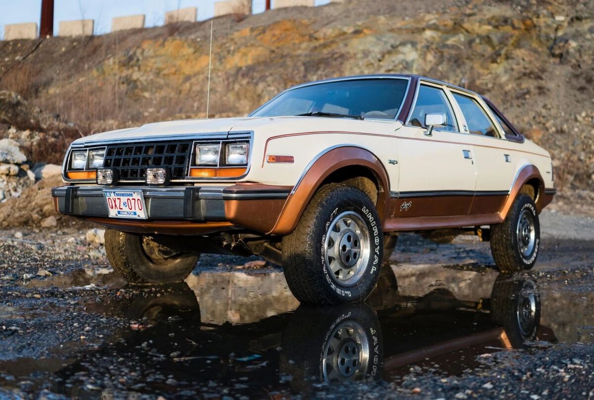 Седан, который не боится грязи. AMC Eagle, считающийся первым в мире  кроссовером | Гараж Автоклассика | Дзен