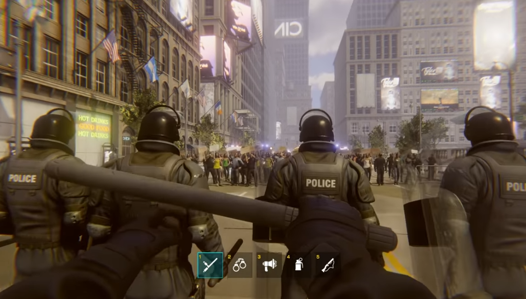 Riot Control Simulator