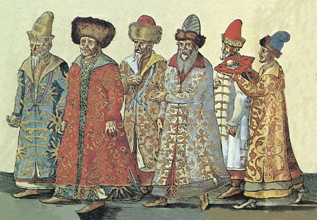 Одежда бояр 17 века. Одежда бояр 16 века. Иваны всех стран