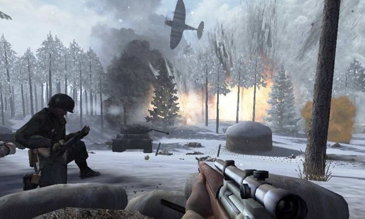 У игры вышло отличное дополнение Call of Duty: United Offensive