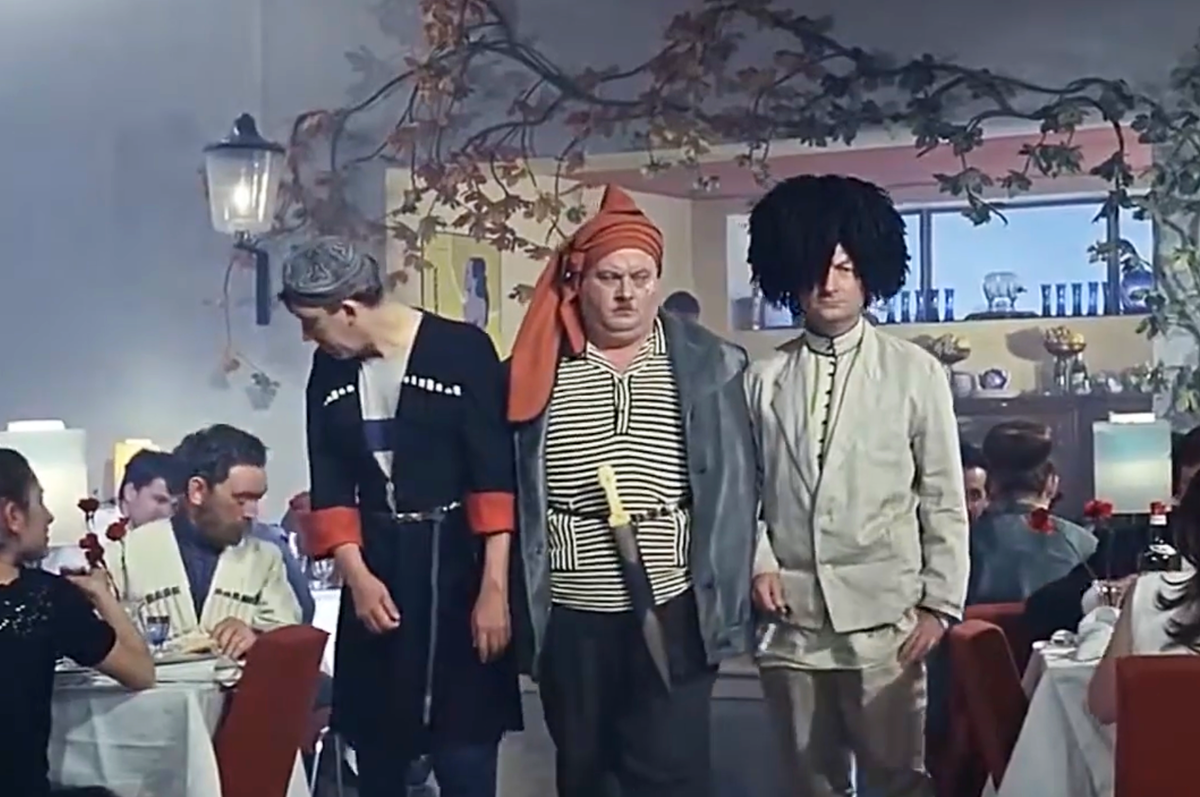 Кунаки из к/ф "Кавказская пленница"