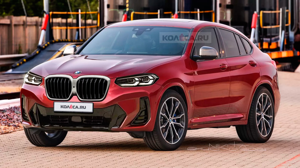 Обновленный BMW X4. Рендеры: kolesa.ru