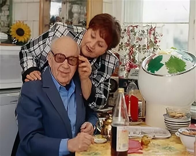 Богословский с женой Аллой. фото из открытых источников сети Интернет 