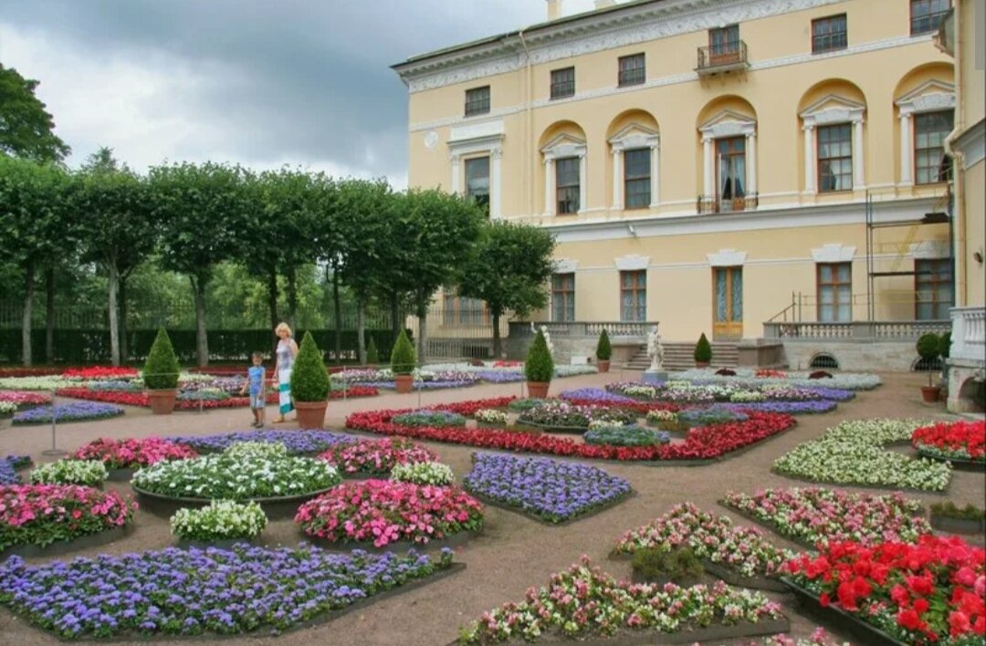 Сад растений в Париже клумбы