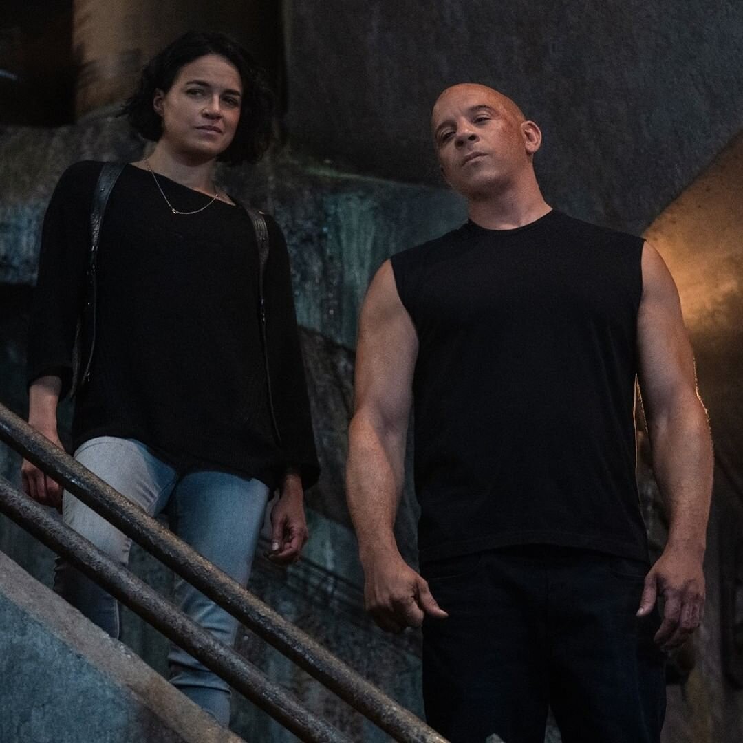 Мишель Родригес и Вин Дизель