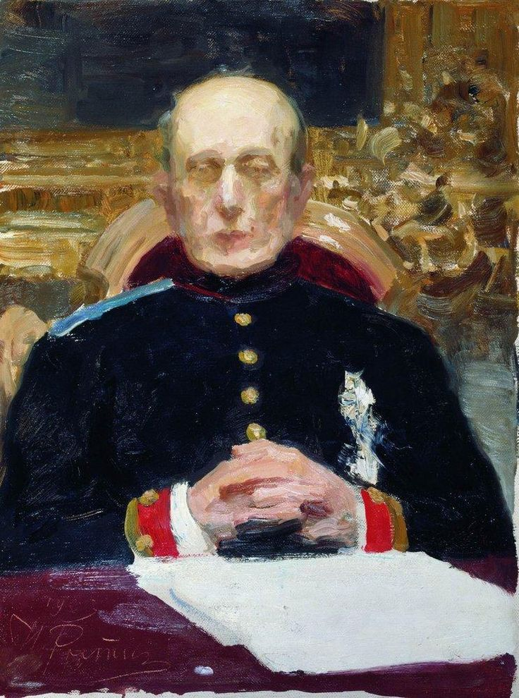 И.Е. Репин. Портрет К.П. Победоносцева (1903). Изображение из открытых источников