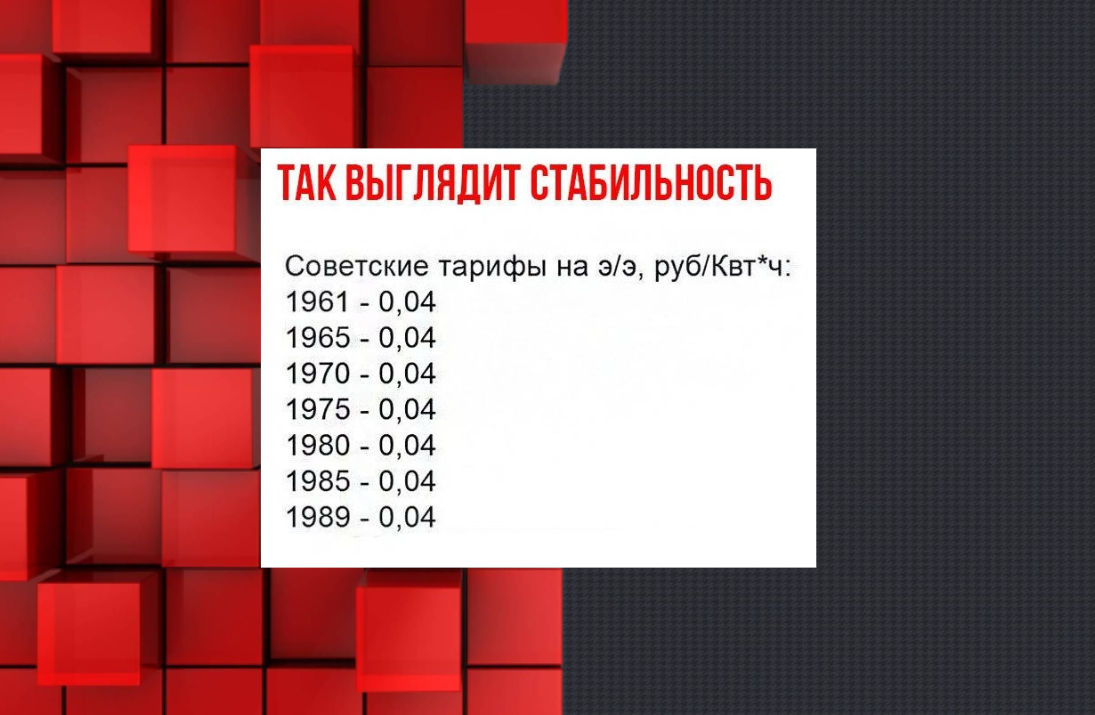 о стабильности в Советском Союзе