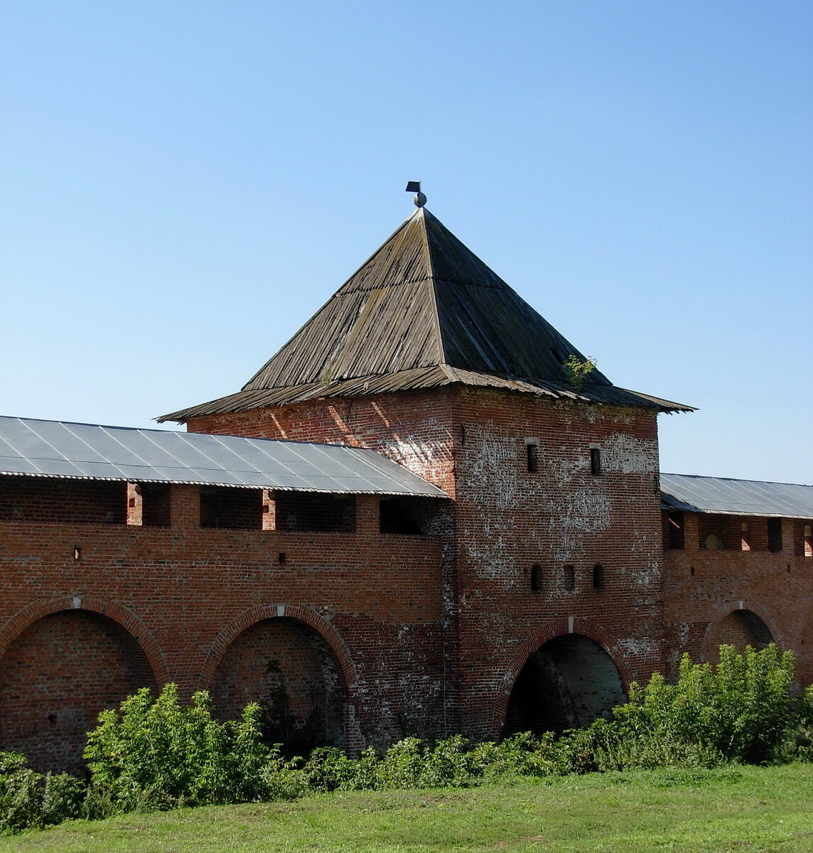 Спасская башня Зарайского кремля