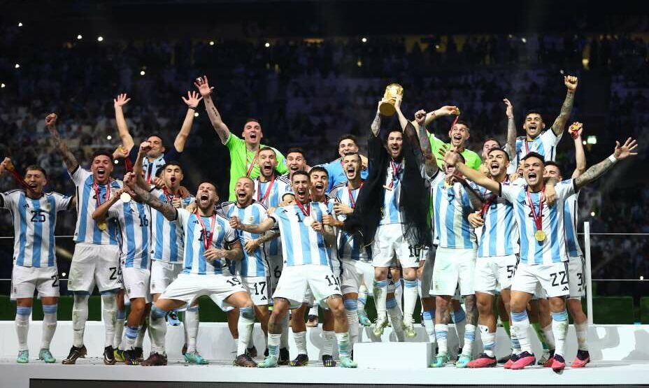    Аргентина — чемпион мира-2022. Фото: Reuters