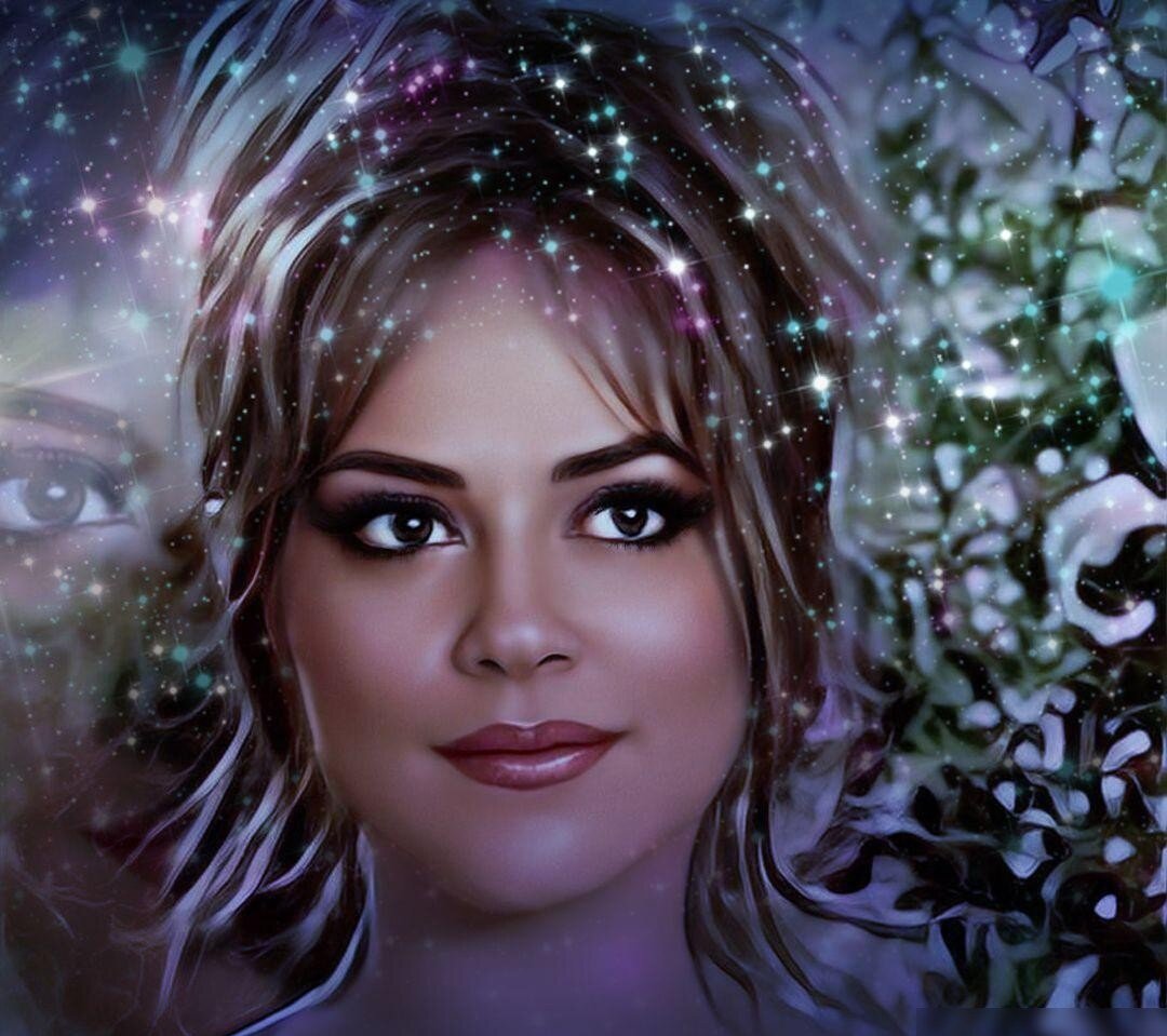 Актриса Вивиан Пажмантер (арт-портрет автора статьи) 