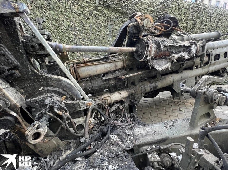     Гаубица M777 после нейтрализации российскими военными Александр КОЦ