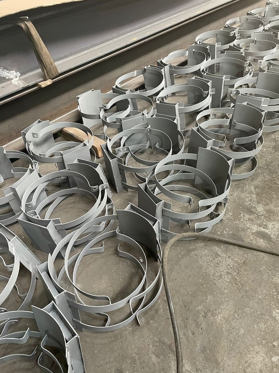 Скользящая подкладная опора СПО для труб в ППУ изоляции по серии 1-487-1997.01.000