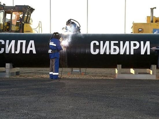     фото: газопровод "Сила сибири". источник: википедия