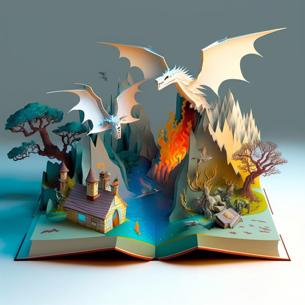 Книга подарок дракона