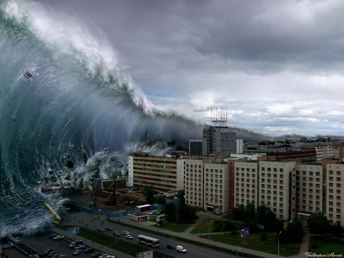 Se puede sobrevivir a un tsunami en un avion