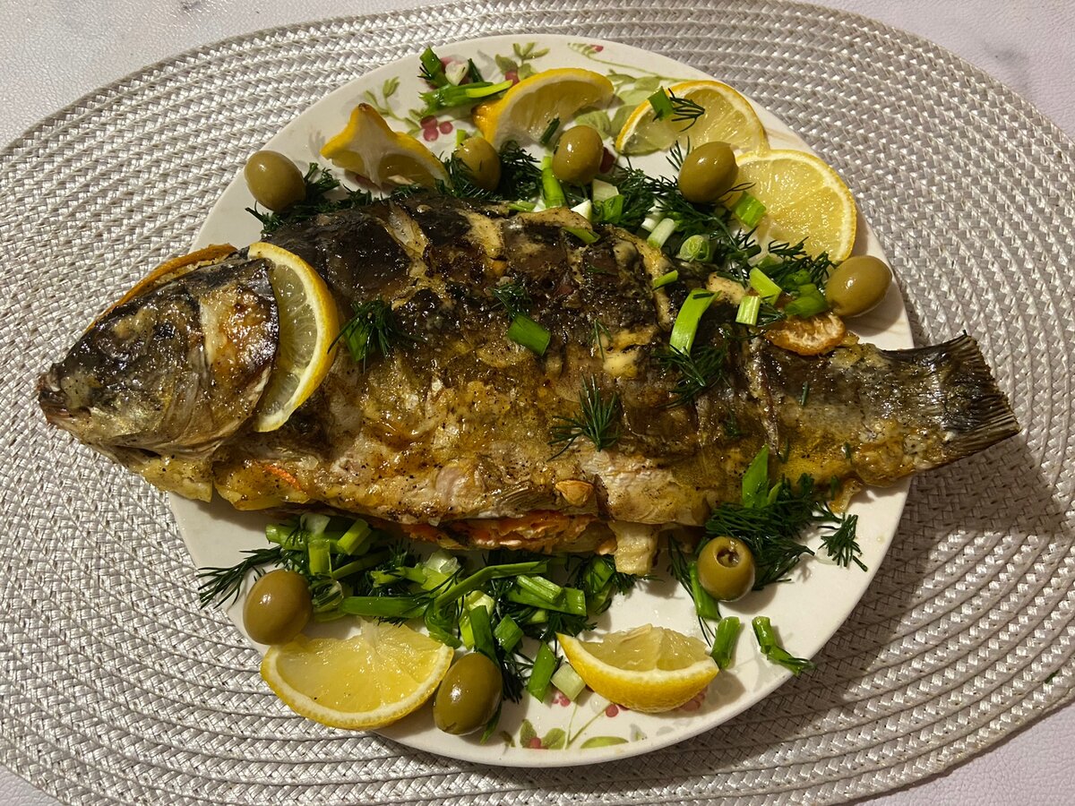 Готовый карпик.