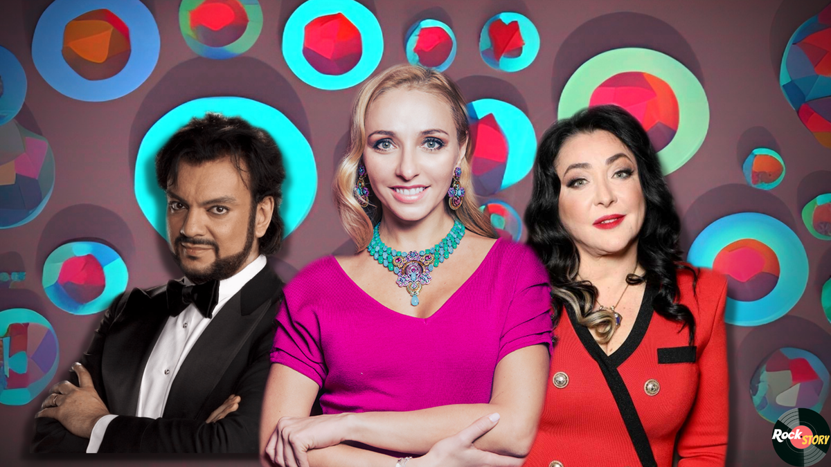 На фотографии: Филипп Киркоров, Татьяна Навка и Лолита Милявская