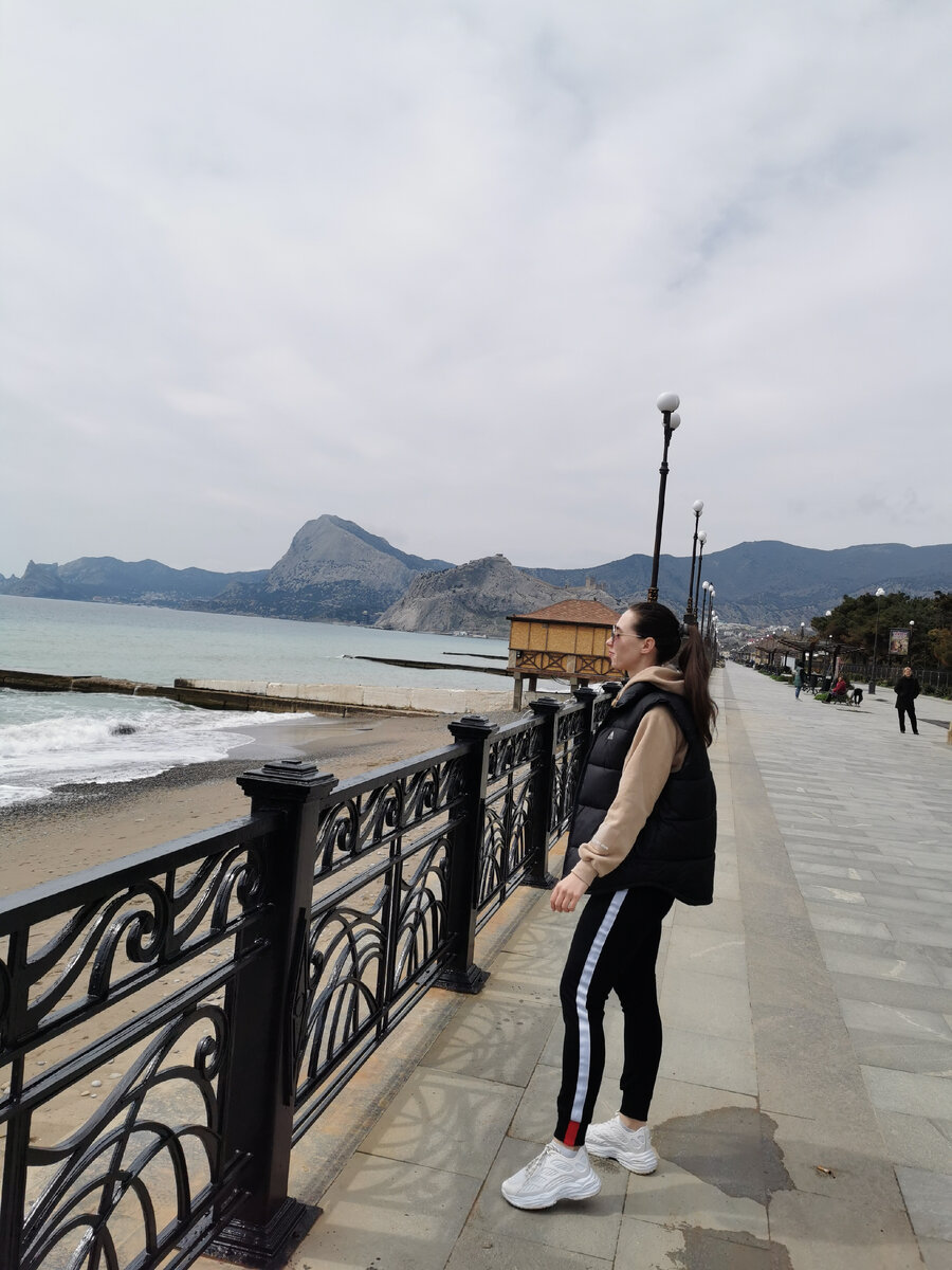 Я на набережной Судака. 