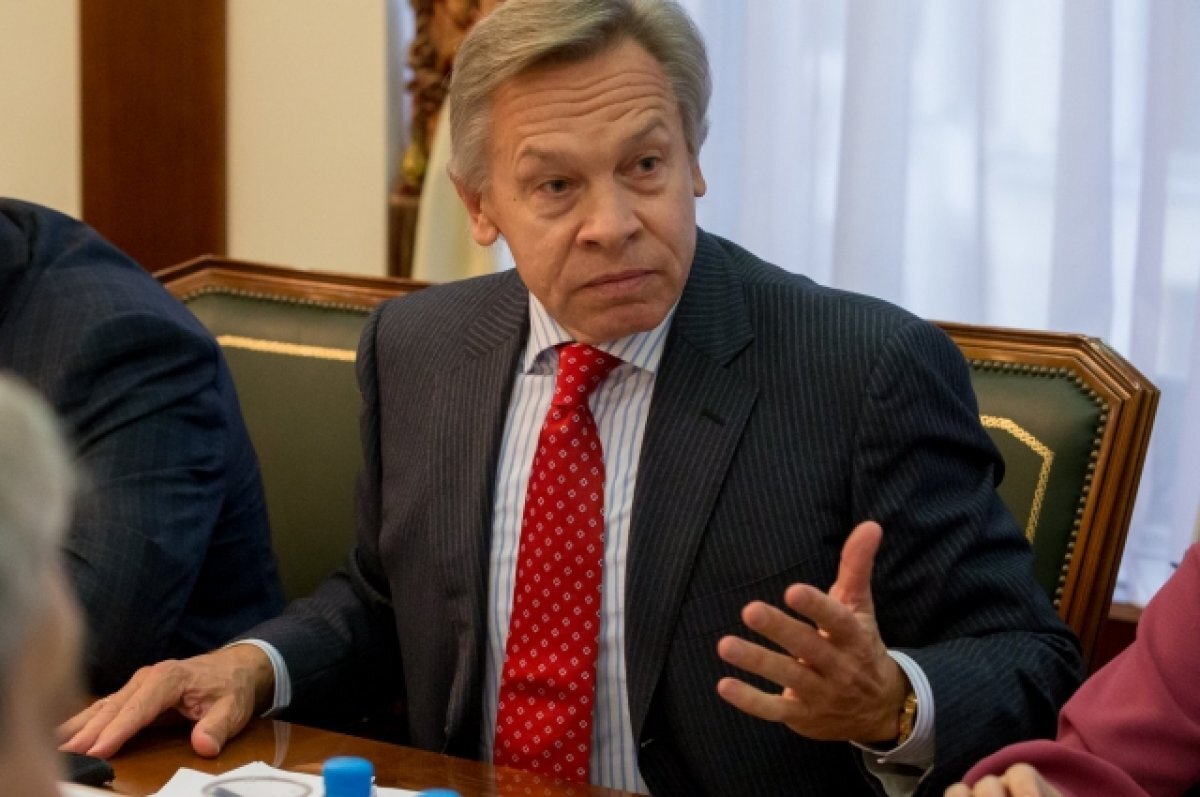    Пушков прокомментировал надпись на украинском снаряде от финского депутата