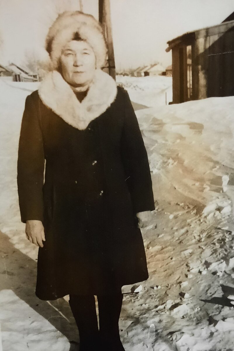 Зимой в деревне наметало снега по самые окна