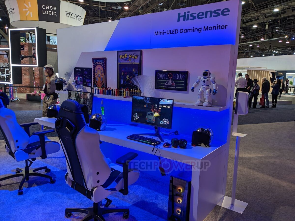    Hisense представила miniLED-монитор с матрицей Fast IPS и другие новинки