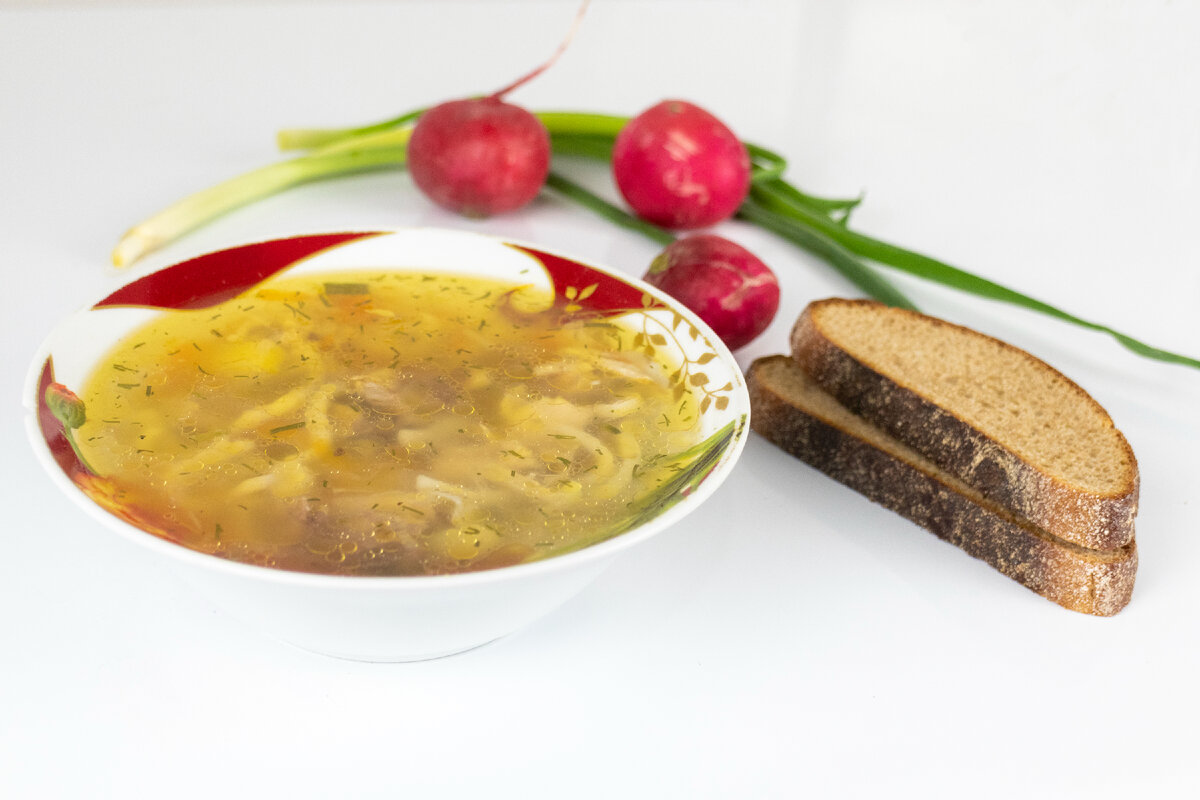 Куриный суп с яичной лапшой - рецепт приготовления с фото от centerforstrategy.ru