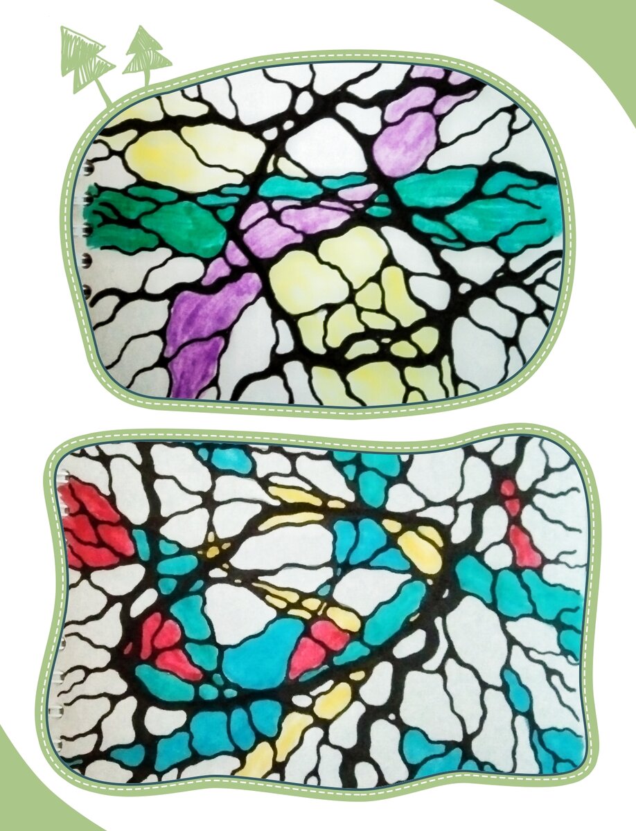 Это 2 последних рисунка в прошлом году. 