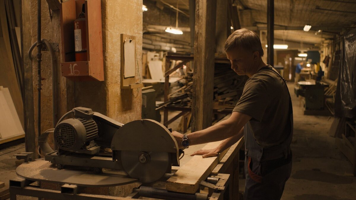 Кадр из фильма "Плотник"