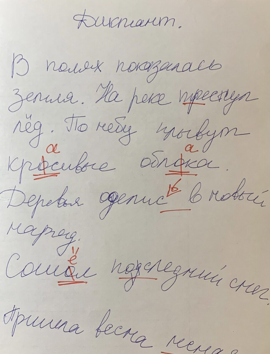 Вы верите во врожденную грамотность? Со всей ответственностью могу заявить.. а впрочем, лучше напишу, как было