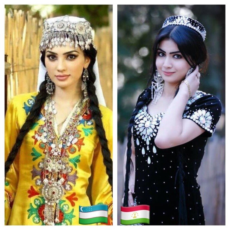 Чем отличается таджик от узбека внешне фото