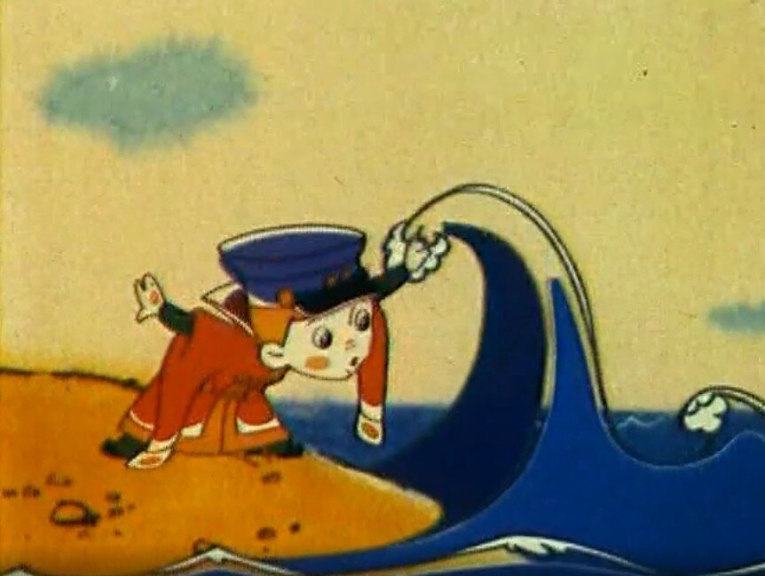 Кадр из мультфильма "Вовгероемка в Тридевятом царстве (1965)"